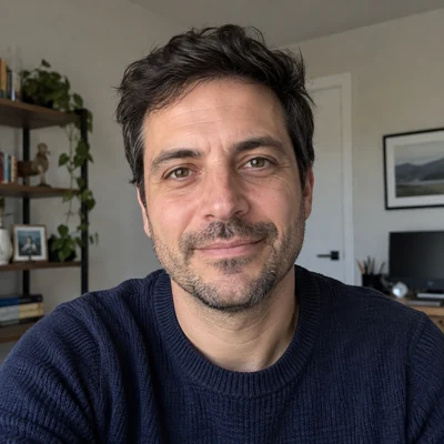 AI-generated portrait of fictional demo profile Daniel