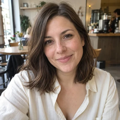 AI-generated portrait of fictional demo profile Sophie